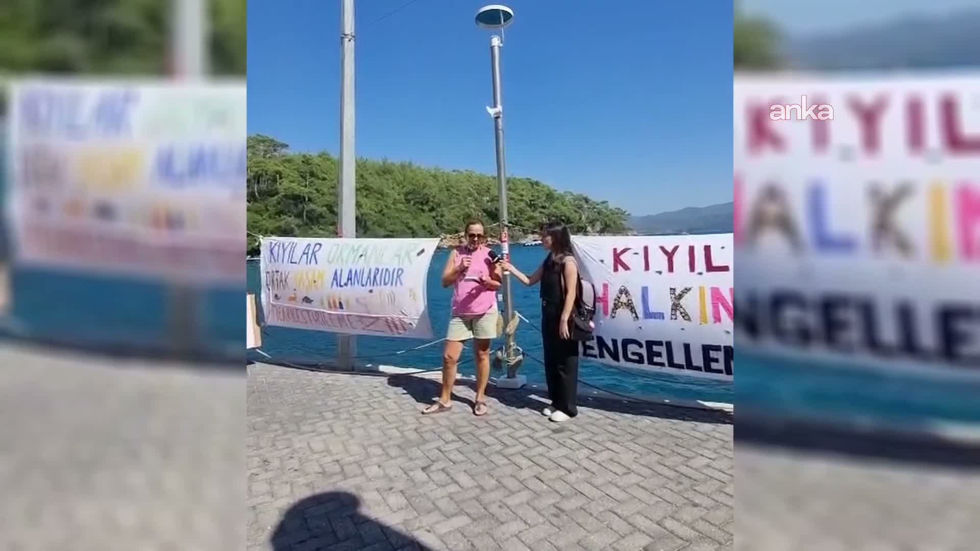 Muğla Akyaka'da "kıyı işgallerine" tepki: Hukuka aykırı yapılar kaldırılmalı
