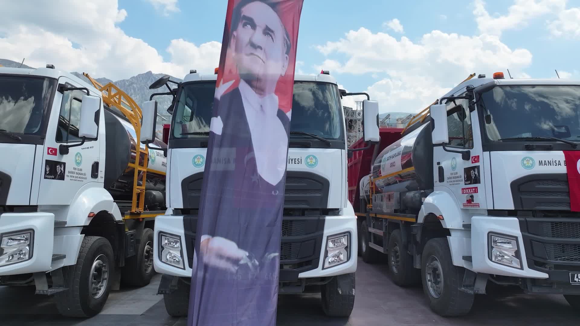Manisa Büyükşehir Belediyesi'nden araç filosuna 2,3 milyar TL'lik yatırım