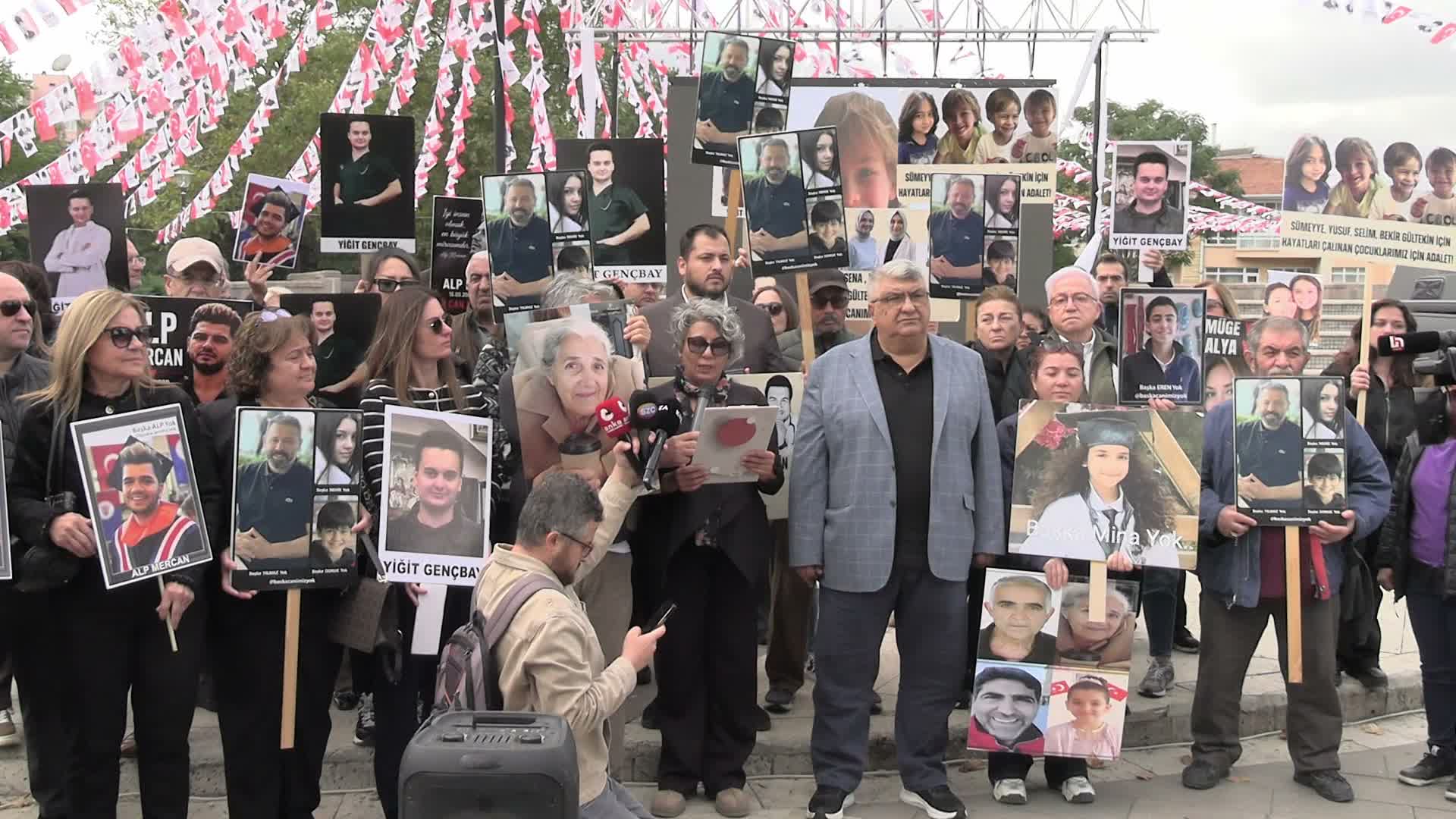 Anıtpark'ta "78 Can İçin Adalet Nöbeti" başladı..…