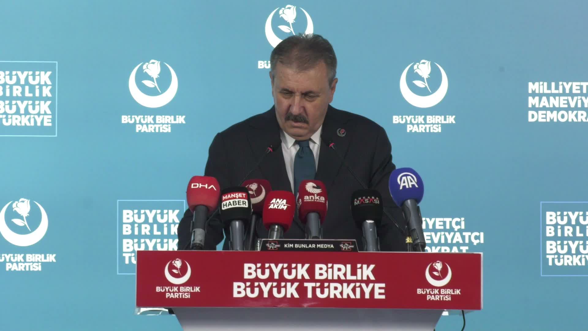 Mekke Anlaşması... Mustafa Destici: "Türkiye'nin milli menfaatleri ve stratejik bağımsızlığı tartışma konusu dahi yapılamaz"