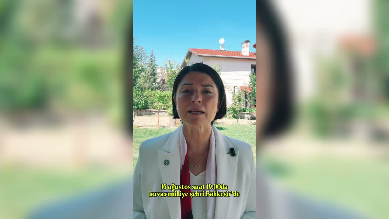 İYİ Partili Ofluoğlu: "Yüce Türk milletini Kuvayımilliye ruhuyla bir kez daha Balıkesir'de bayrak açmaya davet ediyorum"