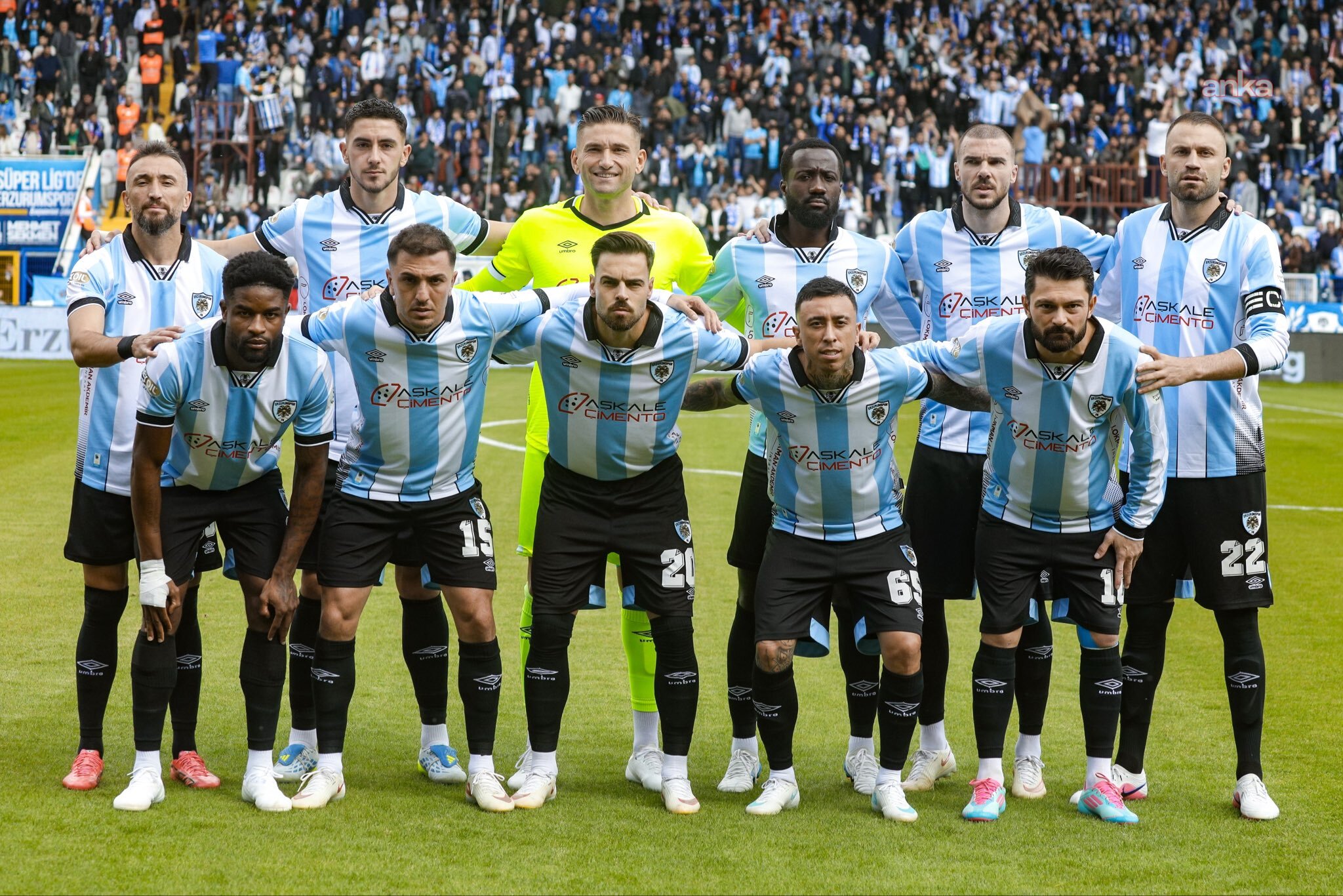Erzurumspor evinde ağırladığı Eyüpspor'u 2-0 mağlup etti