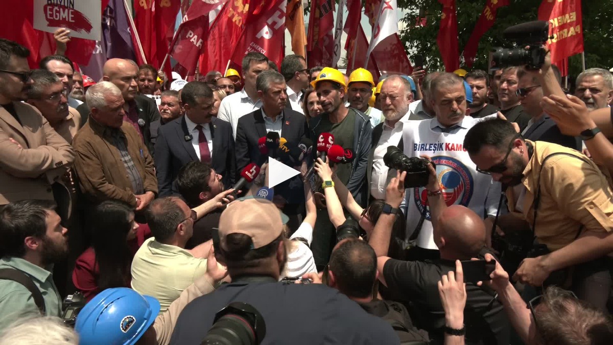 Muhalefet liderleri Doruk işçileriyle buluştu: Bu ülke bir emek cehennemi