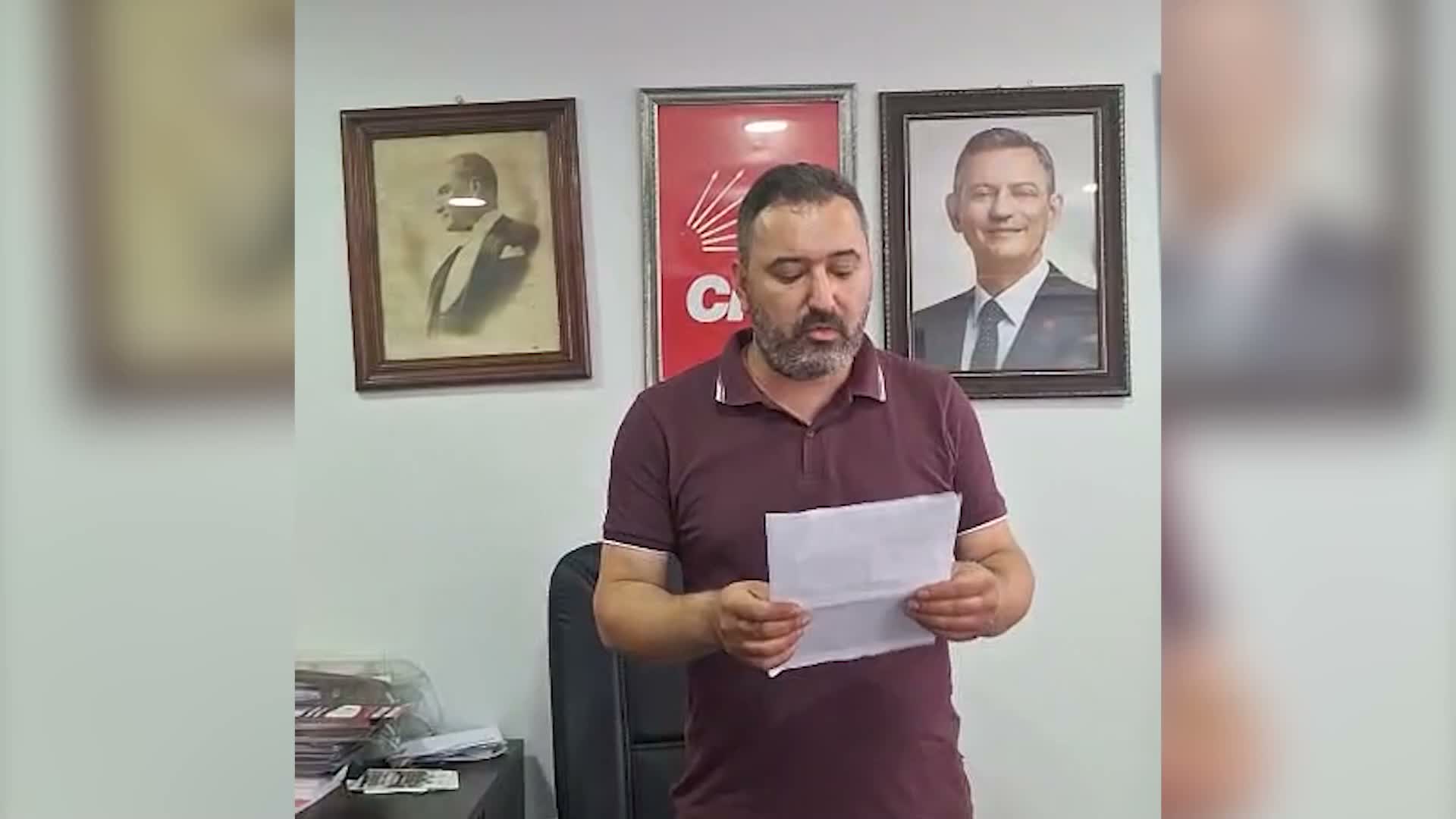CHP Bulancak İlçe Başkanı Yakup Karakaya görevden alındı: “Bu karar bizim şeref madalyamızdır”
