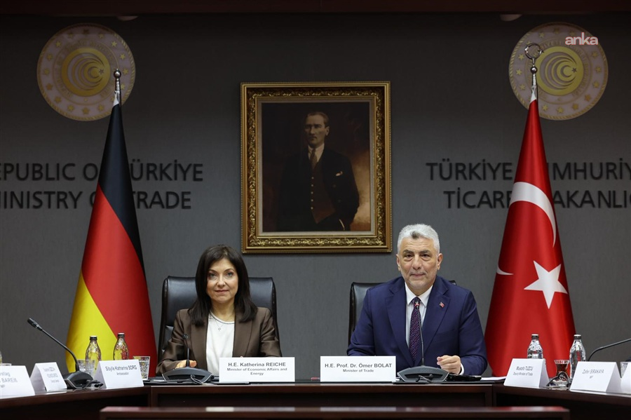 Türkiye-Almanya JETCO 6. Dönem Toplantısı Ankara'da yapıldı