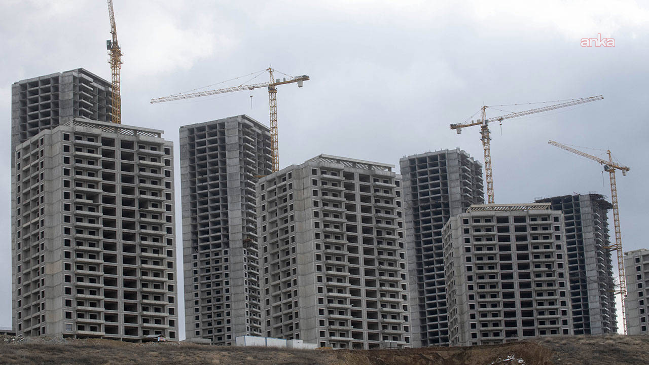 TÜİK: İnşaat üretimi yıllık yüzde 4,7 azaldı, aylık yüzde 1,1 arttı
