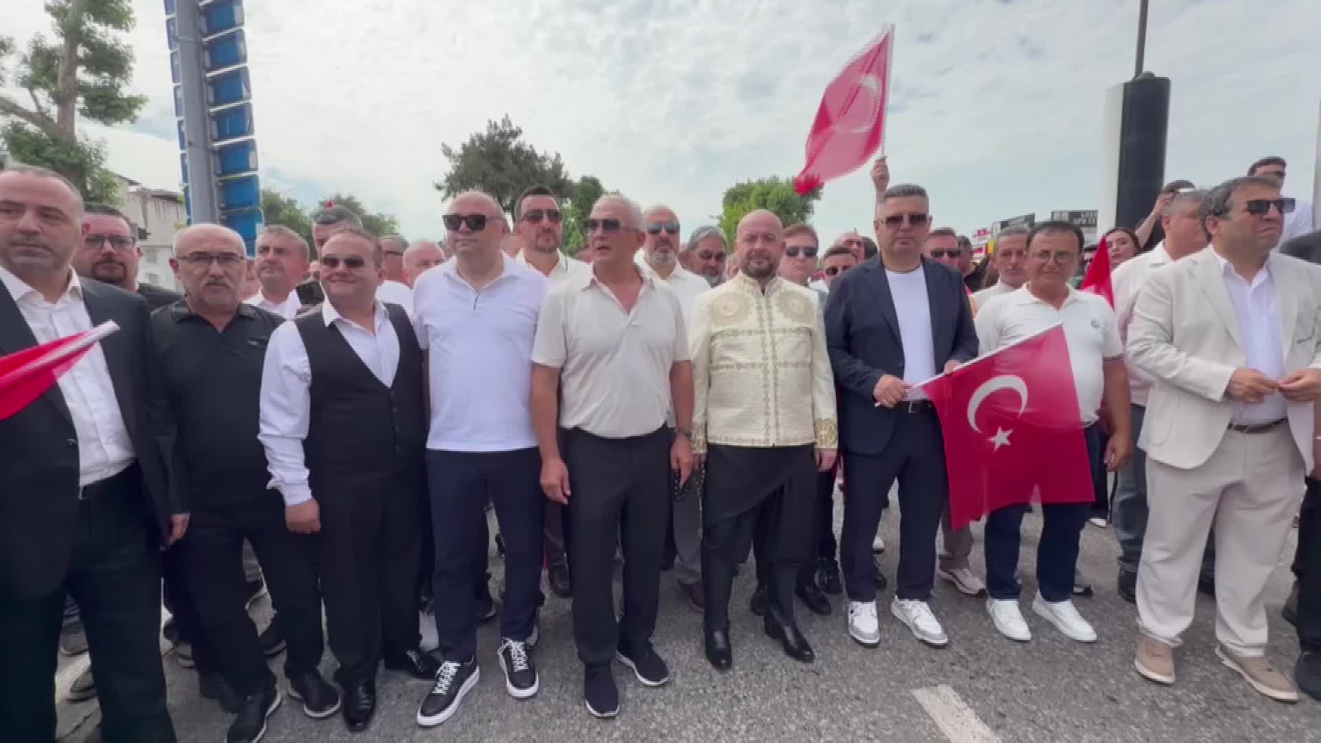Edirne’de Kırkpınar Ağası Ufuk Özünlü, törenle karşılandı