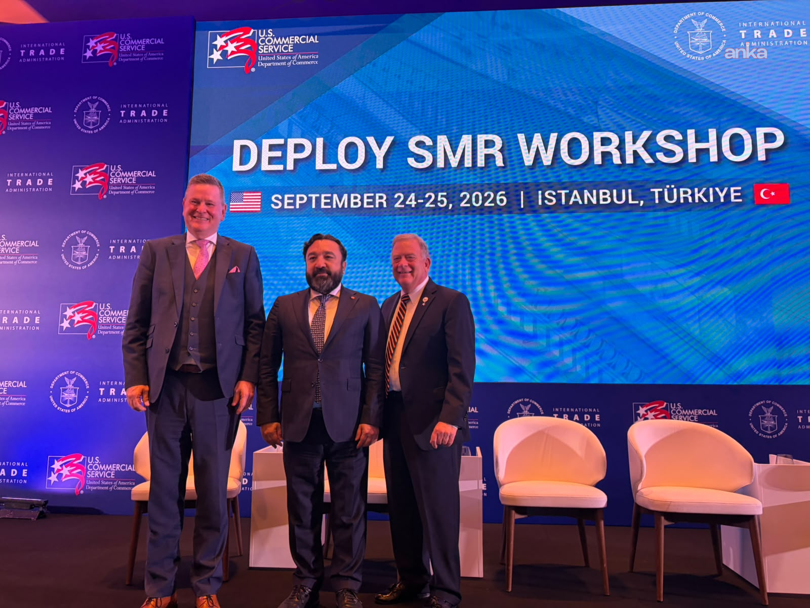ABD İstanbul Başkonsolosu Lally ve ABD Nükleer Düzenleme Komisyonu Üyesi Wright, sektör liderleriyle bir araya geldi