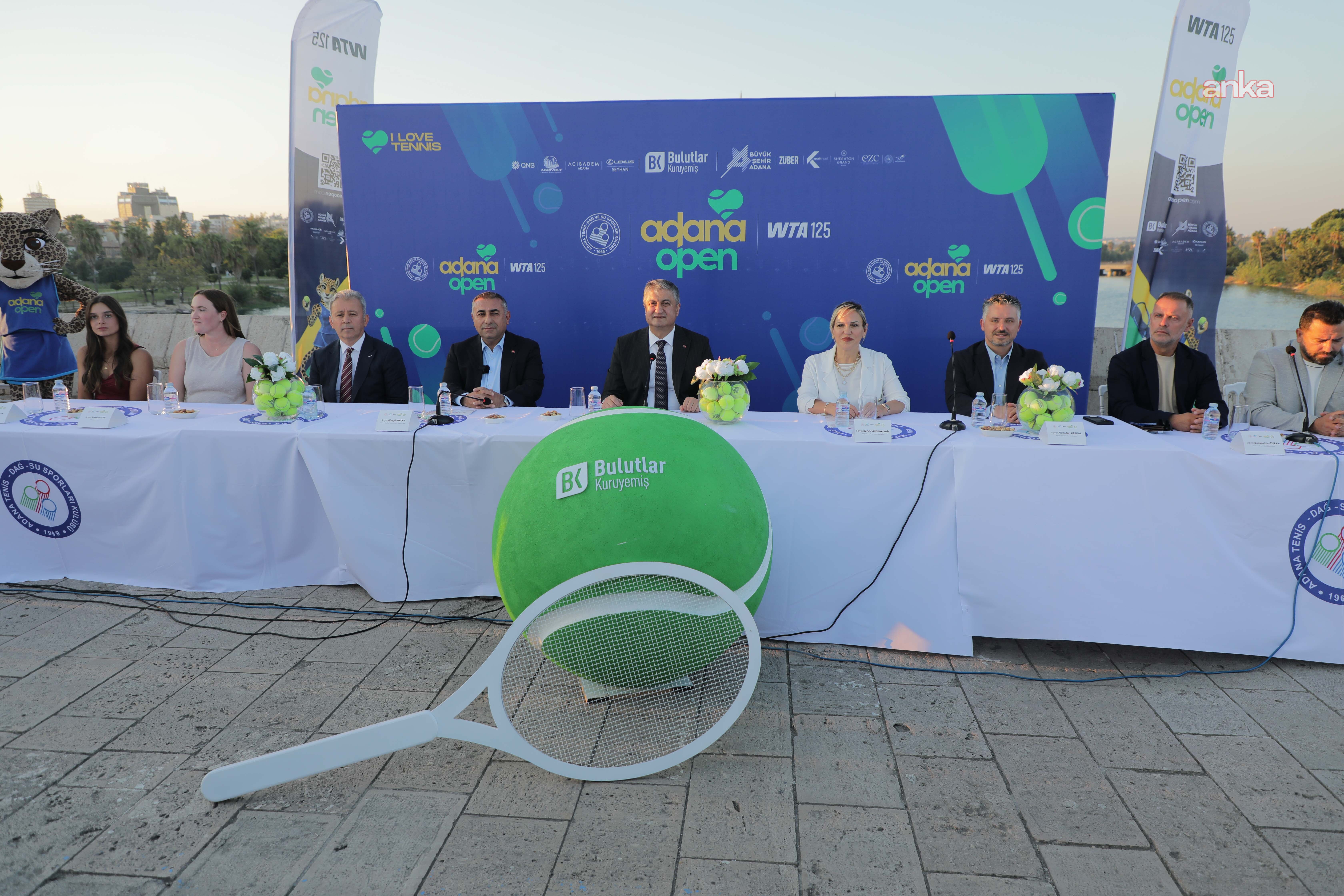 WTA 125 Adana Open, tarihi Taşköprü’de tanıtıldı