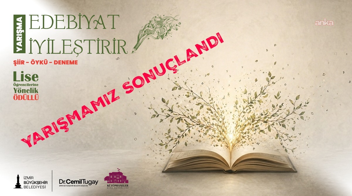İzmir'de düzenlenen “Edebiyat İyileştirir” yarışmasının kazananları belli oldu