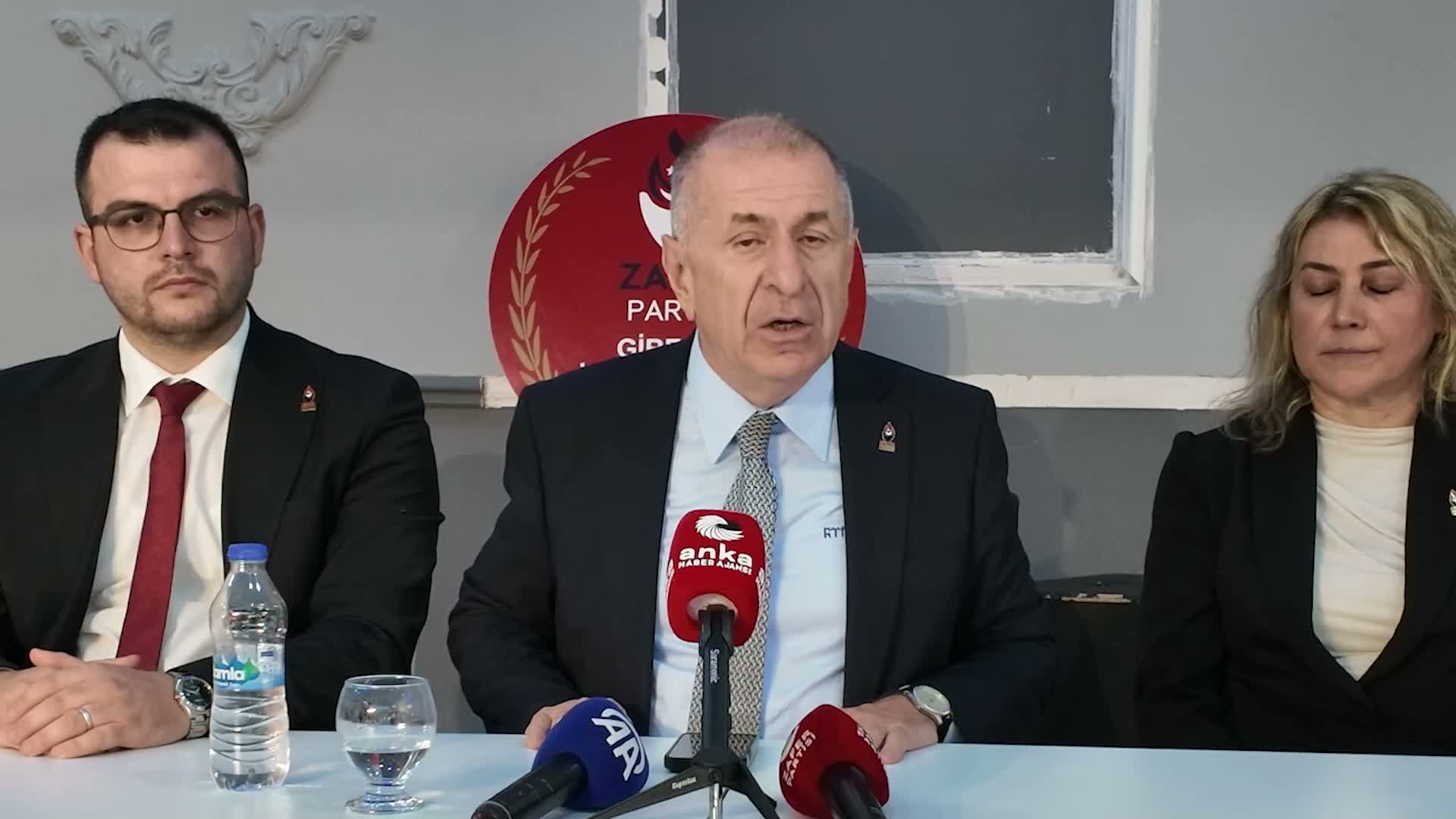 Zafer Partisi Genel Başkanı Ümit Özdağ: Türkiye hukuktan uzaklaştıkça ekonomik buhran derinleşiyor