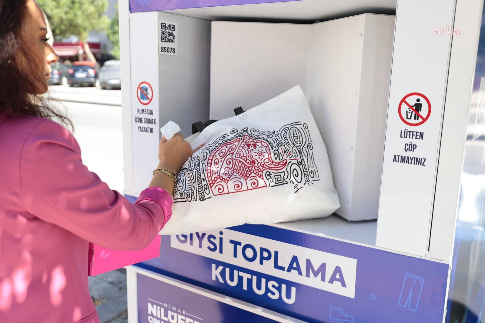Konaklıların eski giysileri geri dönüşüme kazandırılacak