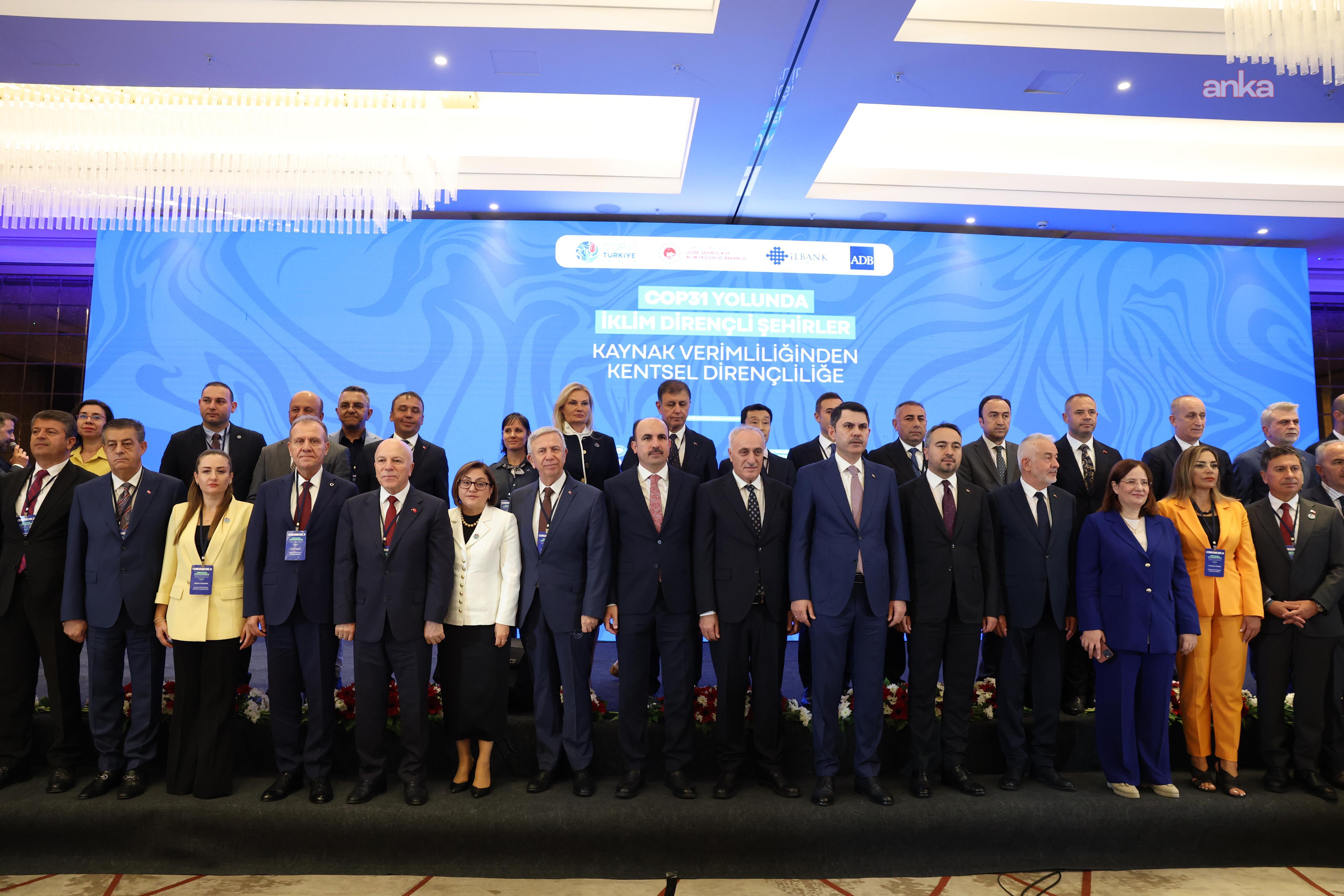 Antalya Büyükşehir Belediyesi Başkan Vekili Özdemir, Dirençli Şehirler Zirvesi’ne katıldı