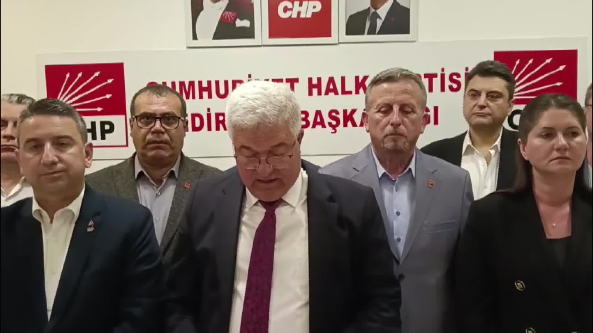 CHP Kurultayı'na iptal kararı... CHP Edirne İl Başkanı Balkanlı: "Hiç kimse siyasi mühendislik hesaplarıyla CHP'nin iktidar yürüyüşünü durdurabileceğini sanmasın"