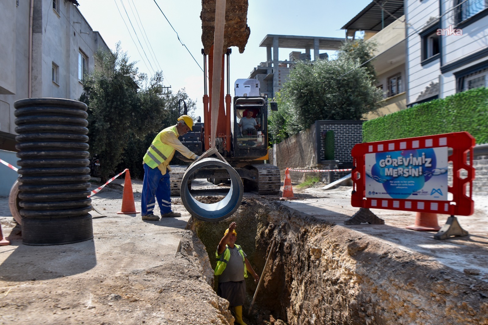 MESKİ, yağmur suyu altyapı faaliyetlerini sürdürüyor