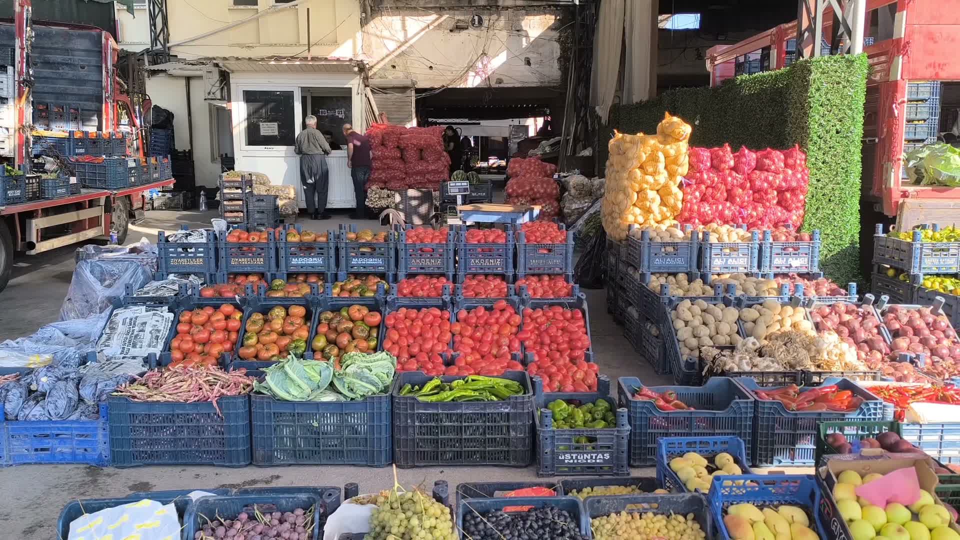 Osmaniyeli hal esnafı: "Hal esnafı kan ağlıyor, gelen giden yok"