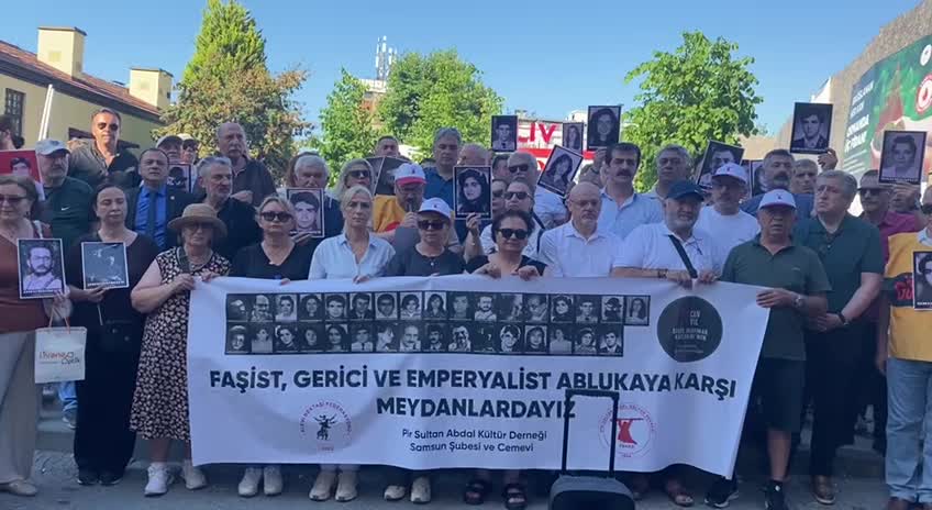 Samsun’da Madımak anması: Sivas davası biz bitti demeden bitmez