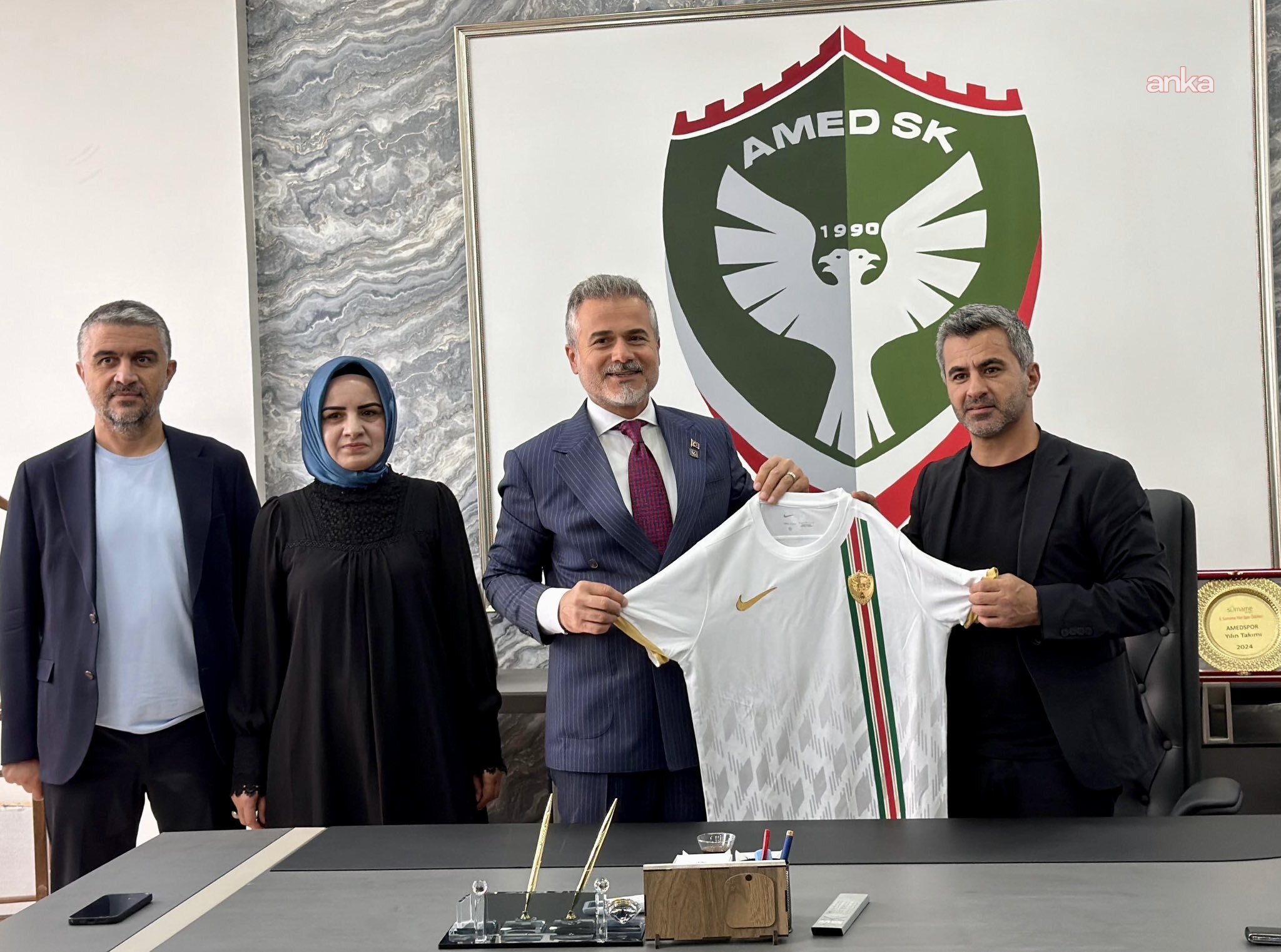 Yeniden Refahlı Kılıç, Amedspor Başkanı Eren’i ziyaret etti