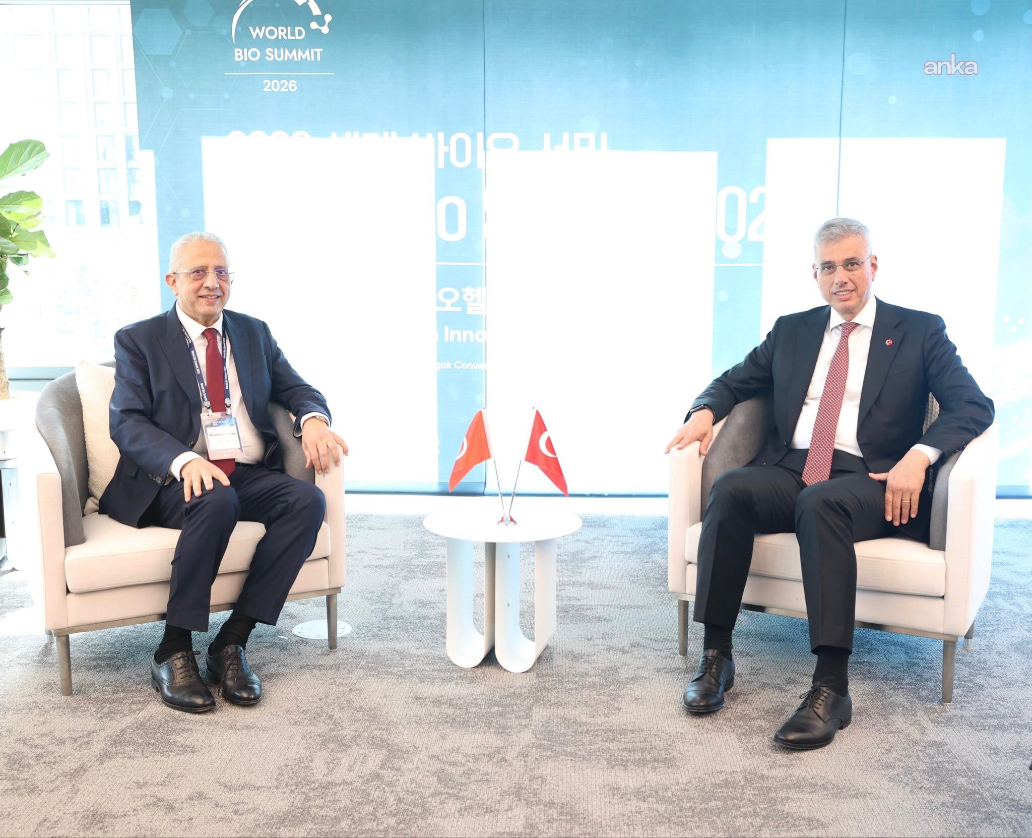 Sağlık Bakanı Memişoğlu, Tunus Sağlık Bakanı Ferjani ile Güney Kore’de görüştü