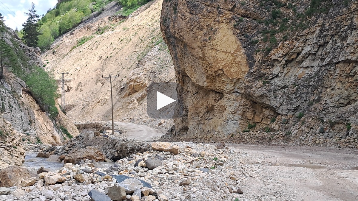 Artvin'de yol isyanı: "Hangi yetkili çocuğunu bu yoldan okula gönderir?"