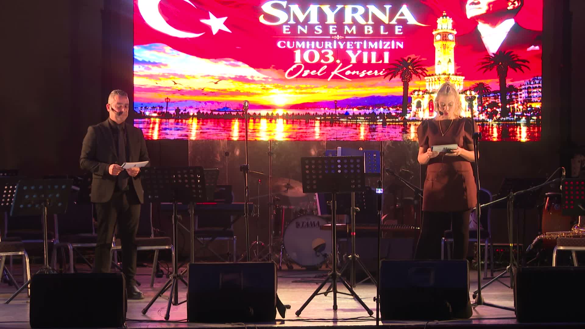 İzmir’de Cumhuriyet Bayramı coşkusu Smyrna Ensemble konseriyle başladı
