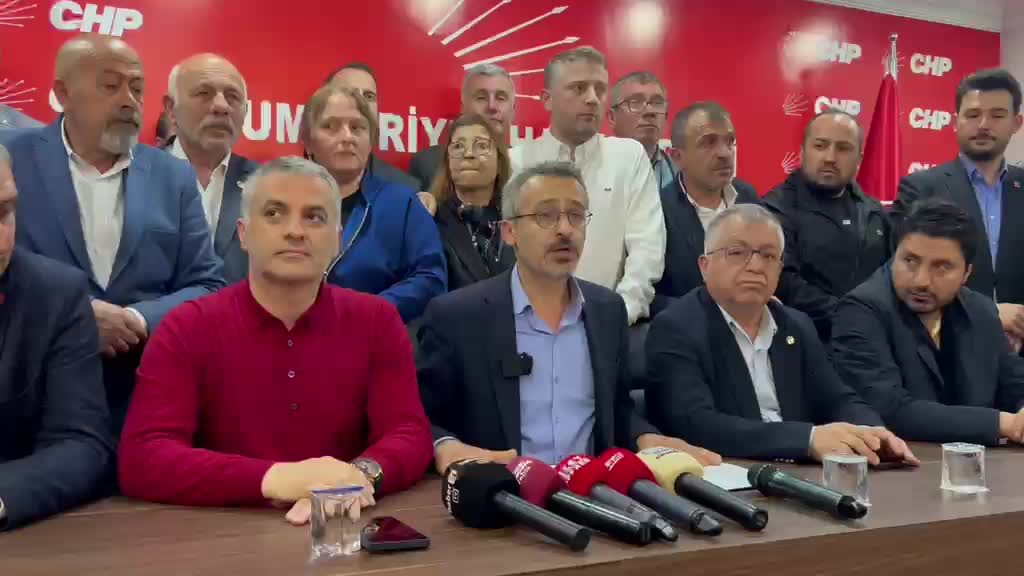 CHP Trabzon İl Başkanlığı: Baba ocağımıza gazla girmeye çalışanlar bir gün tarih önünde hesap verecek