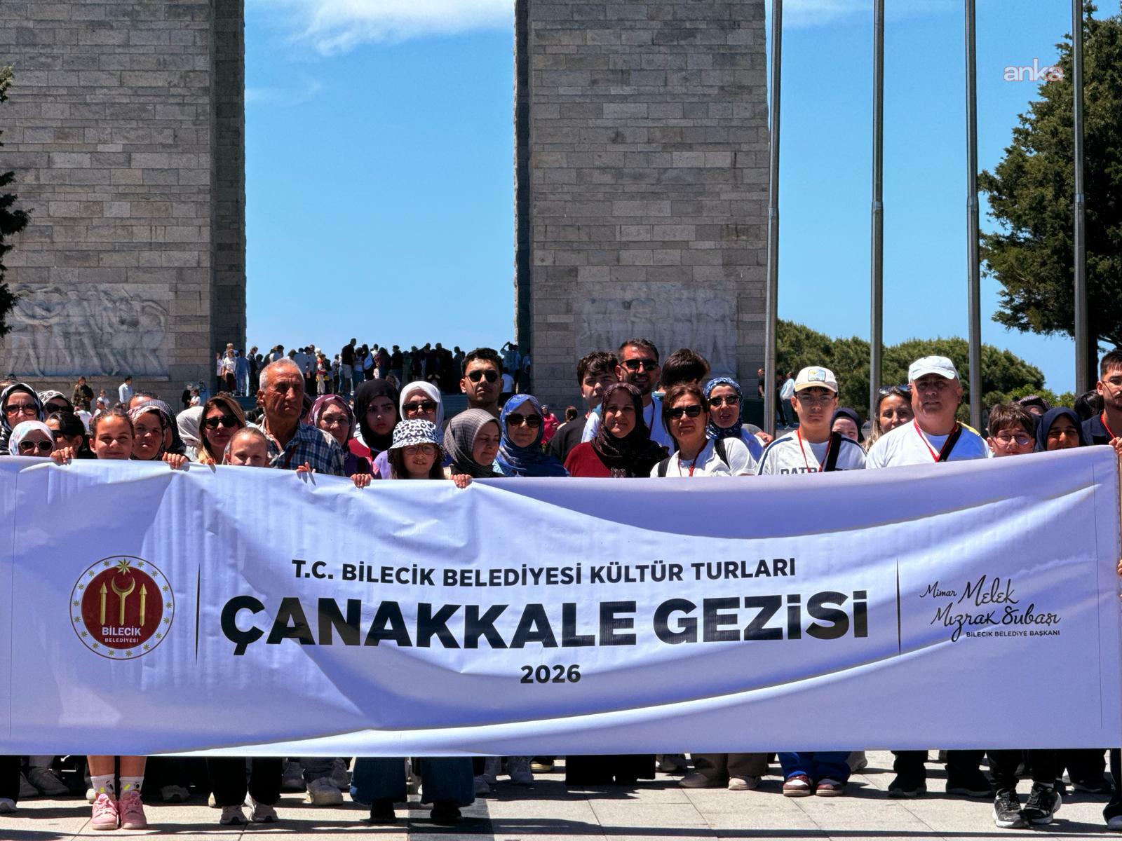 Bilecik Belediyesi'nden Çanakkale'ye kültür gezisi