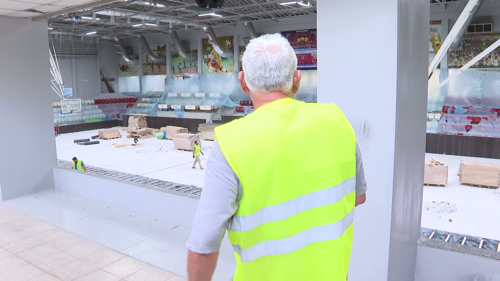 İzmir Celal Atik Spor Salonu FIBA standartlarına kavuşuyor