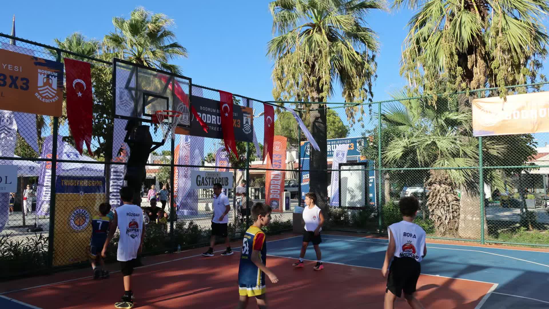 Bodrum 3X3 Streetball Turnuvası, ödül töreniyle sona erdi