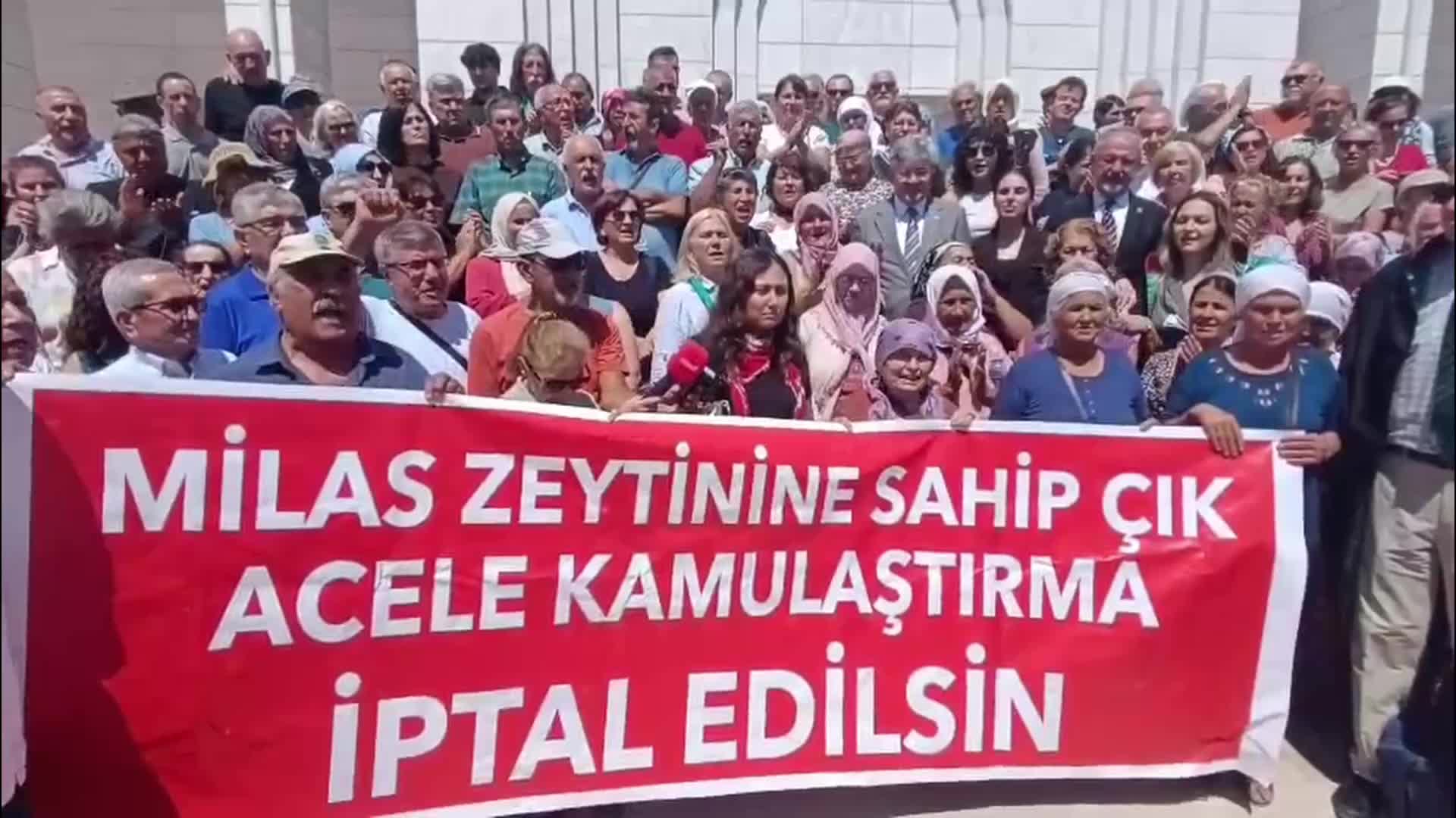 Akbelen eylemcisi Esra Işık'ın yargılandığı dava 6 Temmuz'a ertelendi