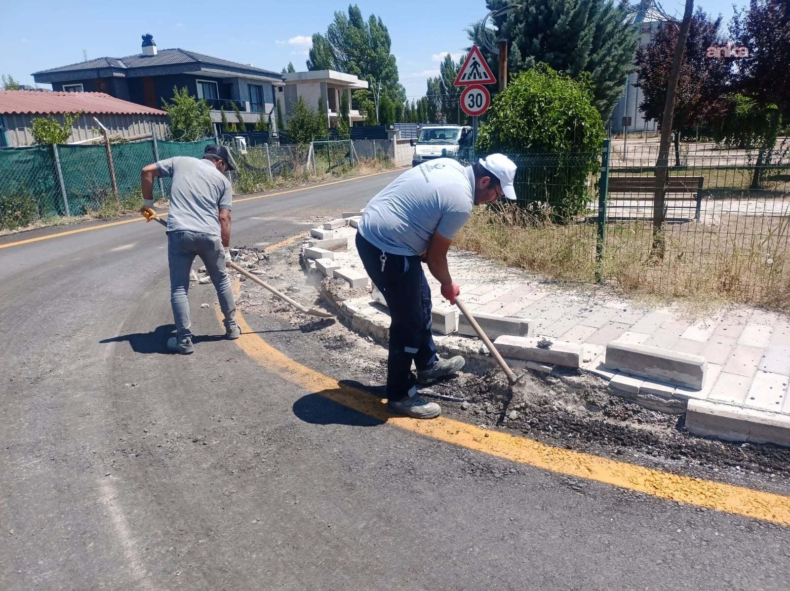 Kahramankazan genelinde bakım onarım çalışmaları sürüyor