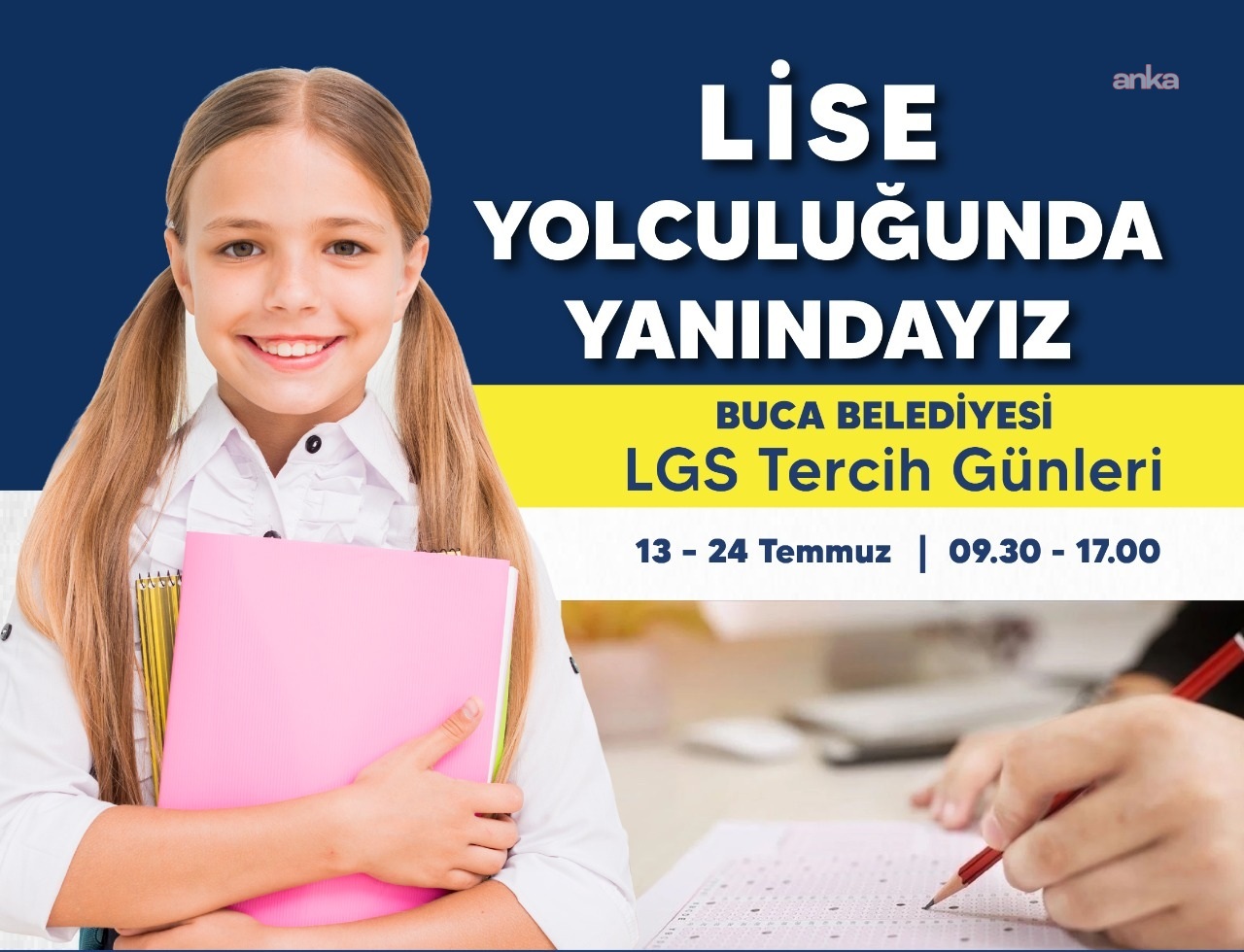 Buca Belediyesi’nden lise adaylarına LGS tercih desteği