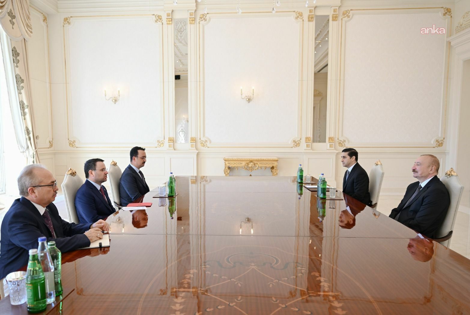 Adalet Bakanı Gürlek, Azerbaycan Cumhurbaşkanı Aliyev tarafından kabul edildi