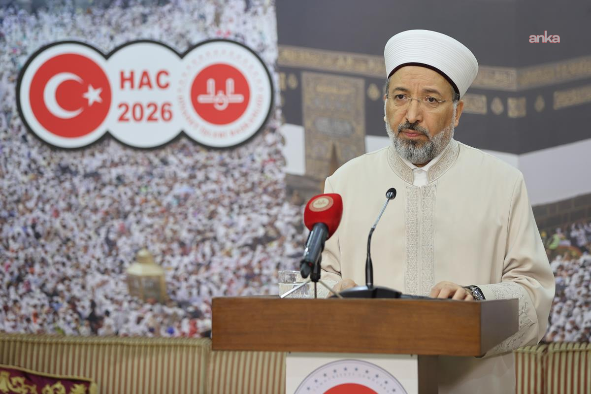 Diyanet İşleri Başkanı Arpaguş: "Hacda 84 bin 942 vatandaş kutsal topraklarda, yaş ortalaması 60"