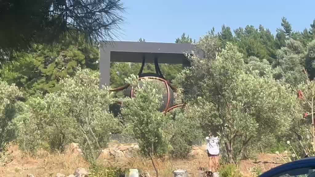 Muğla’daki gizemli cismin sanat eseri olduğu ortaya çıktı