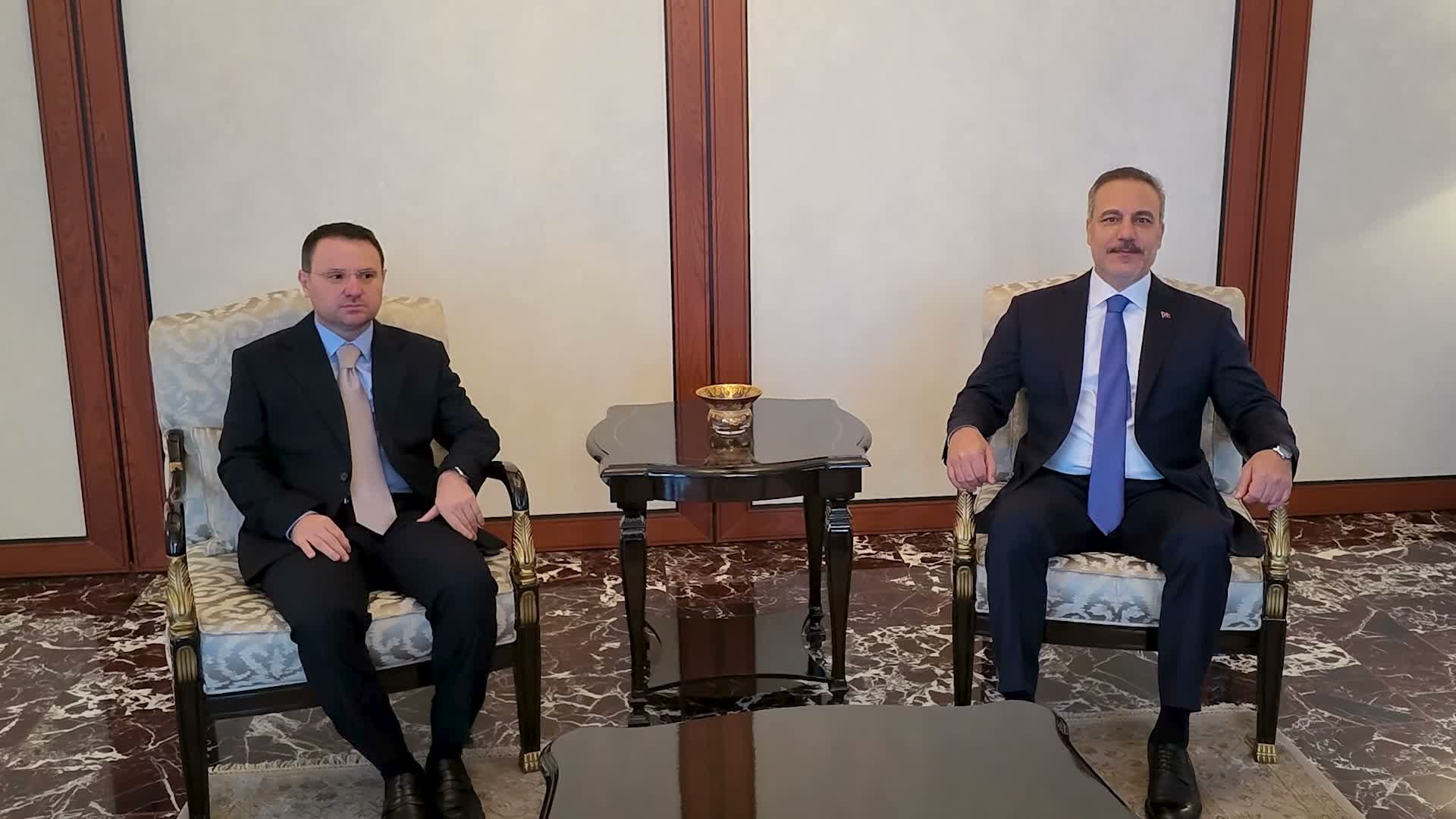 Bakan Fidan, Bakan Gürlek ile bir araya geldi