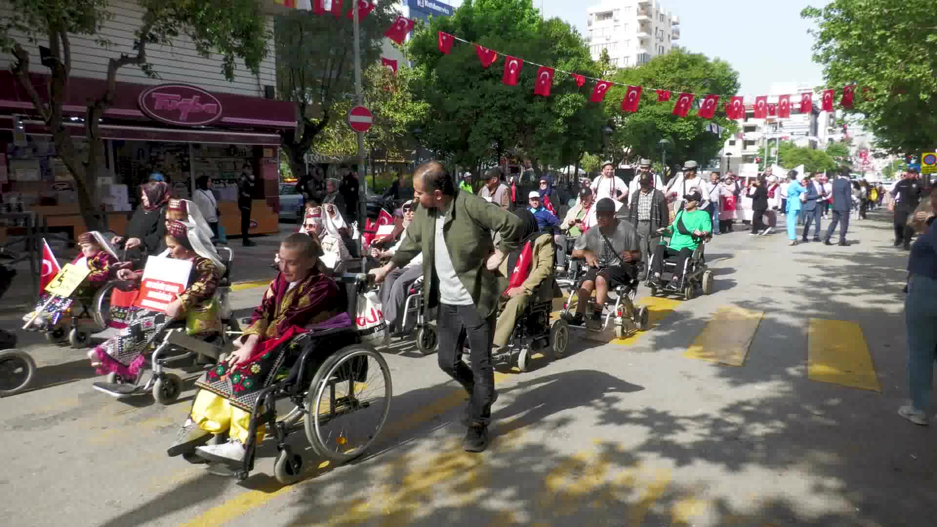 Engelliler Haftası’nda “Engelsiz Manisa” yürüyüşü