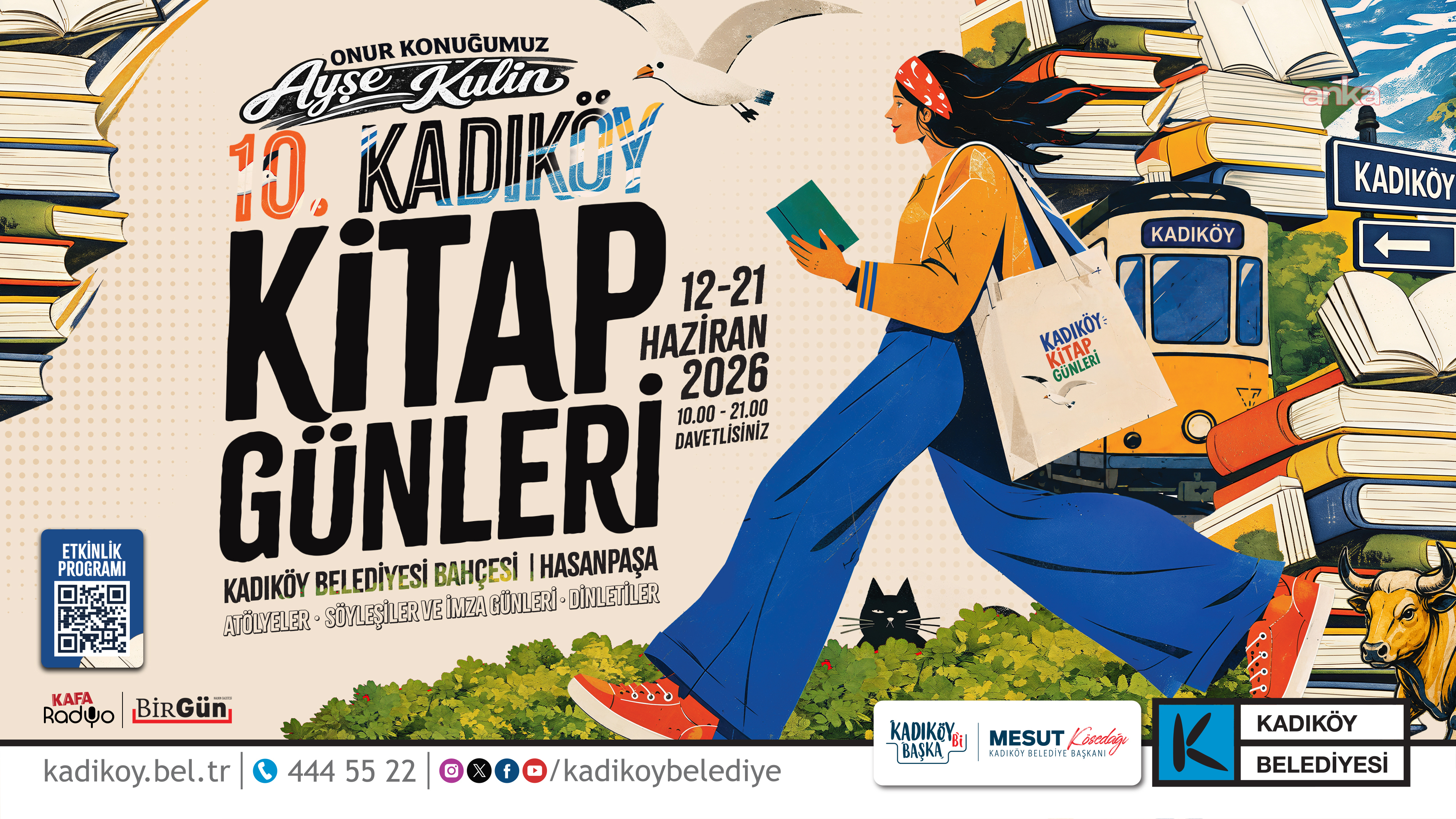 Kadıköy Kitap Günleri 10. kez kitapseverlerle buluşuyor