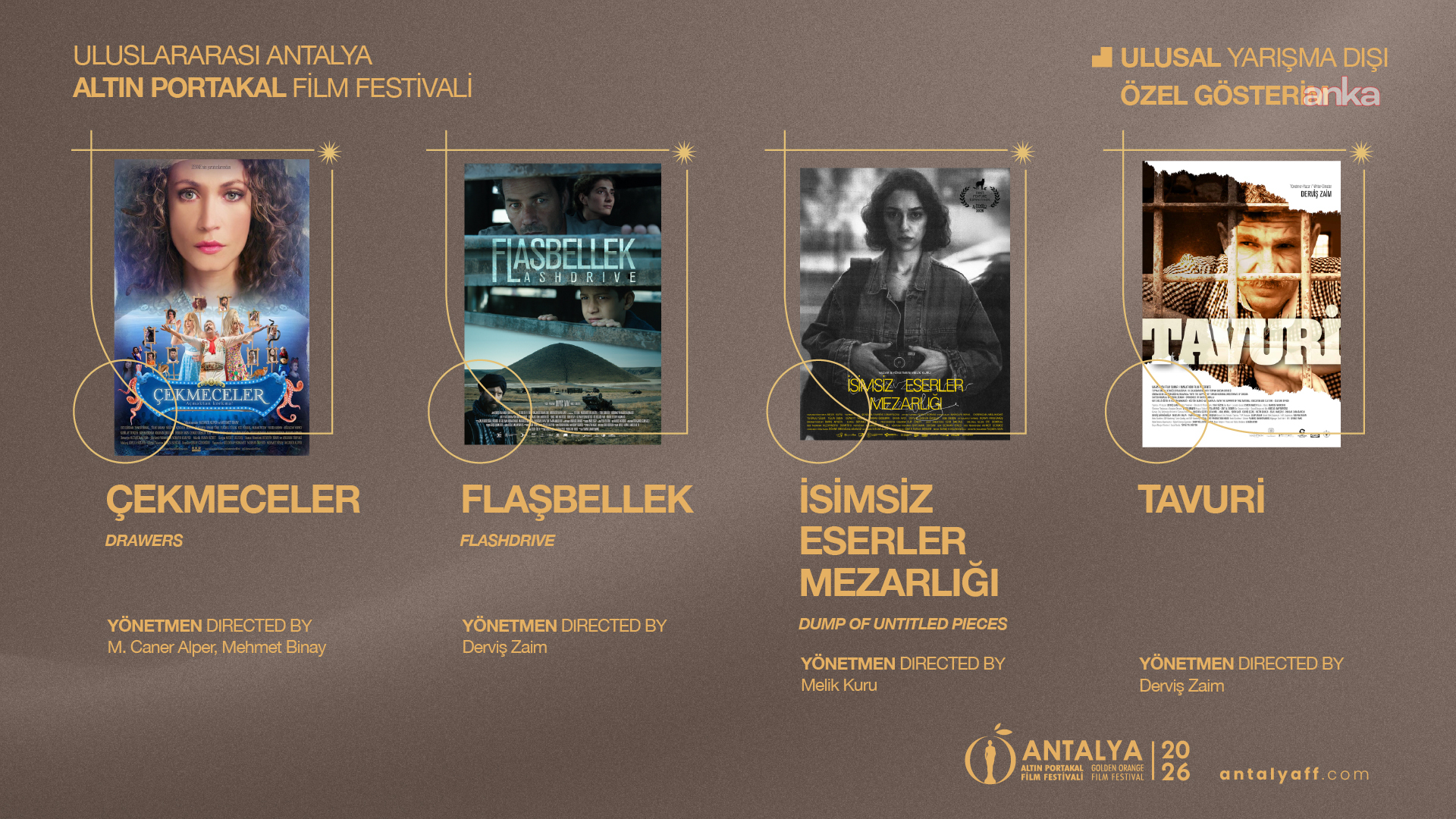 Altın Portakal’da Ulusal Yarışma Dışı filmler açıklandı