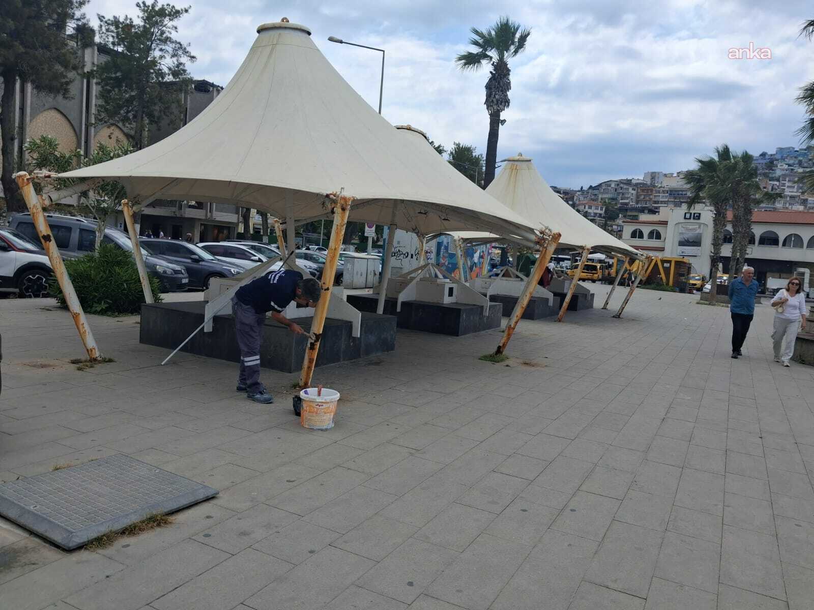 Kuşadası Belediyesi’nden kent genelinde yoğun mesai