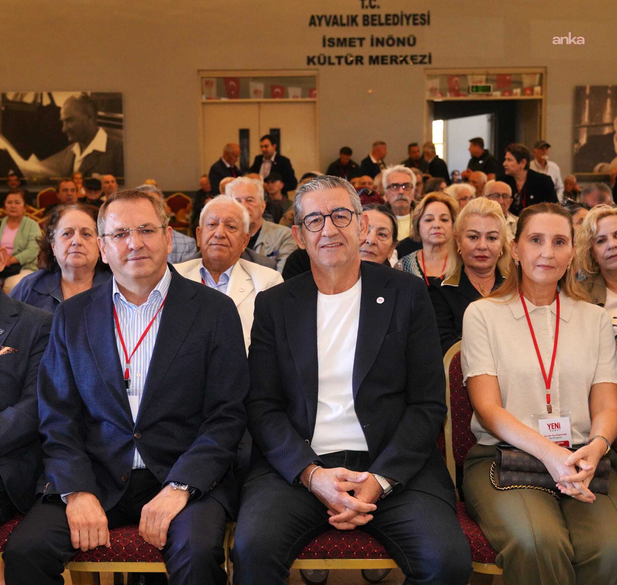 YENİ Parti Ayvalık İlçe Başkanlığı’na Hüseyin Şalmanlı seçildi