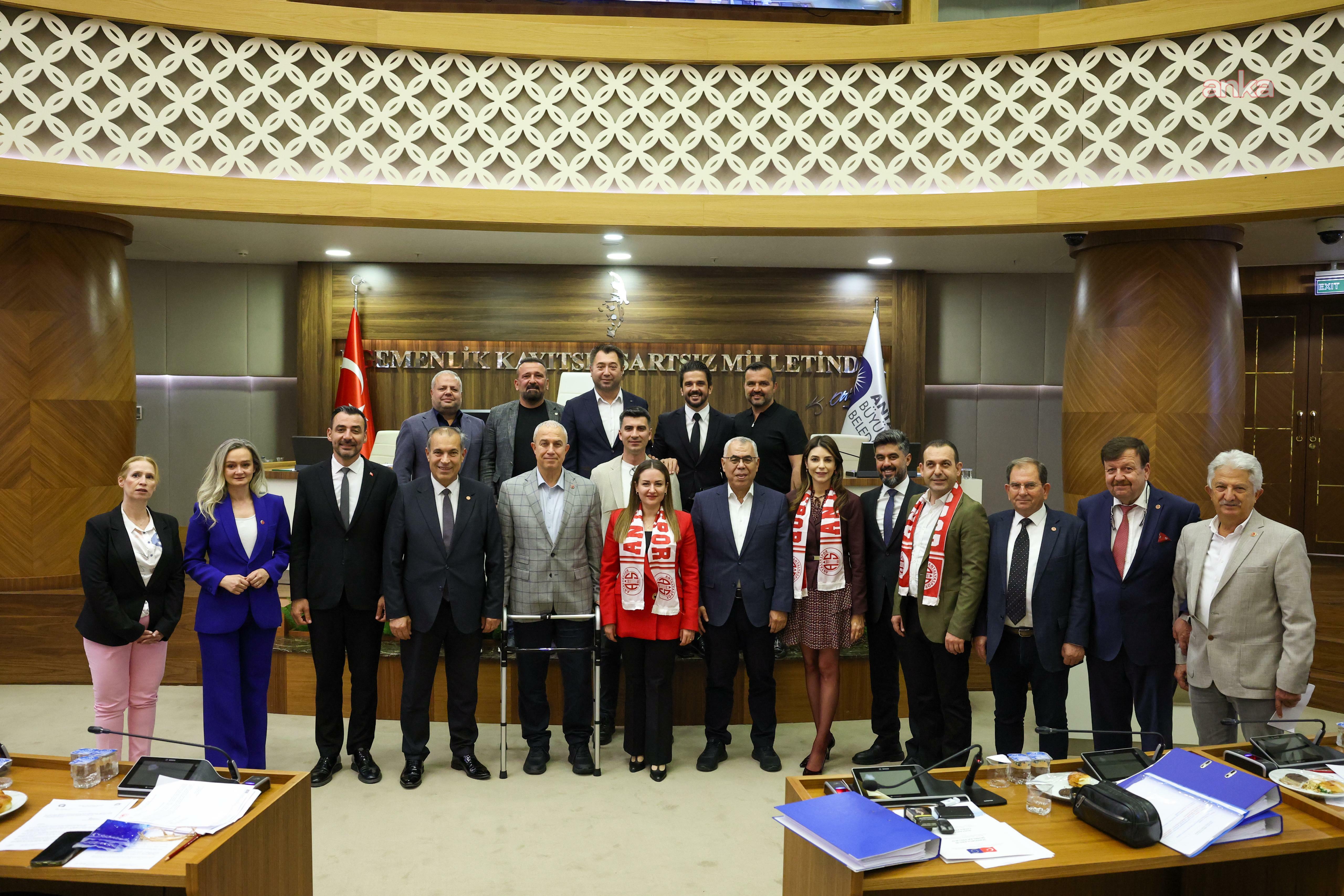 Antalya Büyükşehir Belediye Meclisi’nden Antalyaspor’a destek