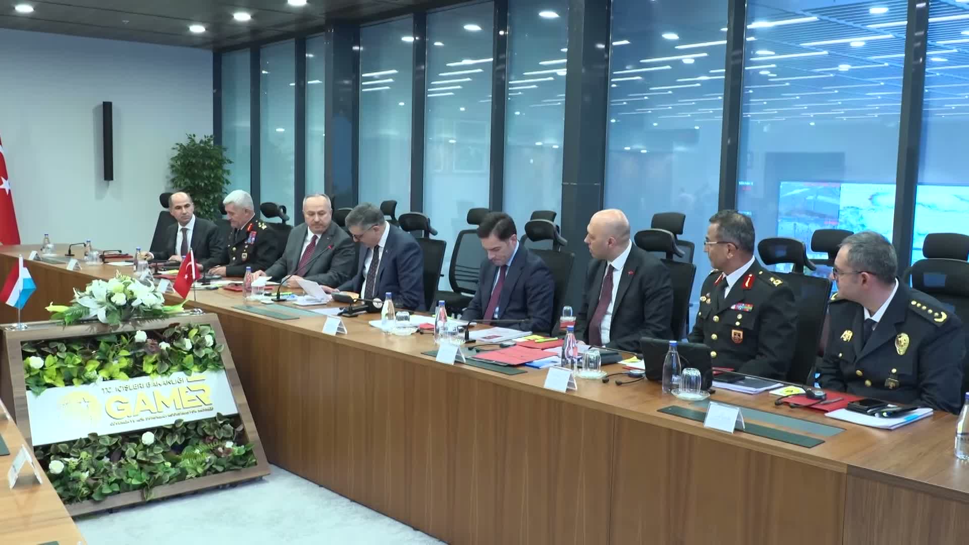 İçişleri Bakanı Çiftçi, Lüksemburg Temsilciler Meclisi Başkanı Wiseler ile görüştü