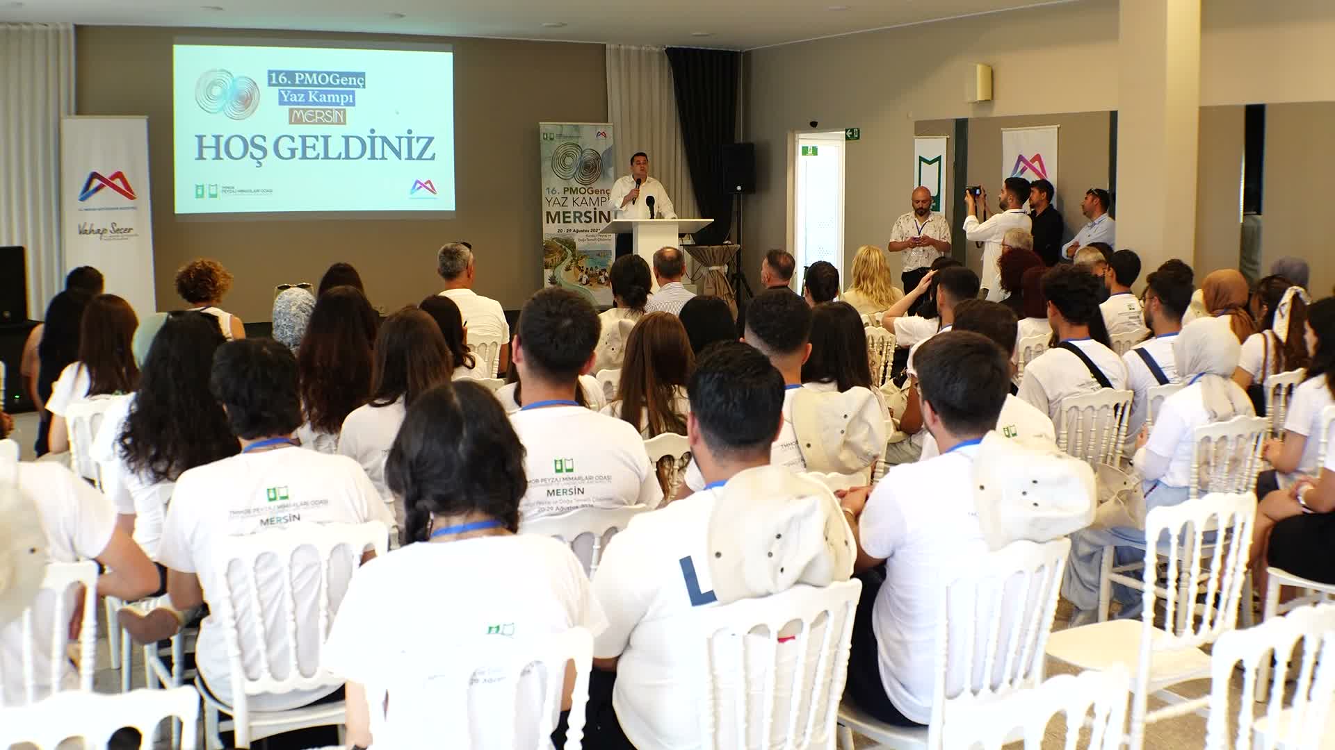 Mersin Büyükşehir Belediyesi, 16. PMOGenç Yaz Kampı'na ev sahipliği yapıyor