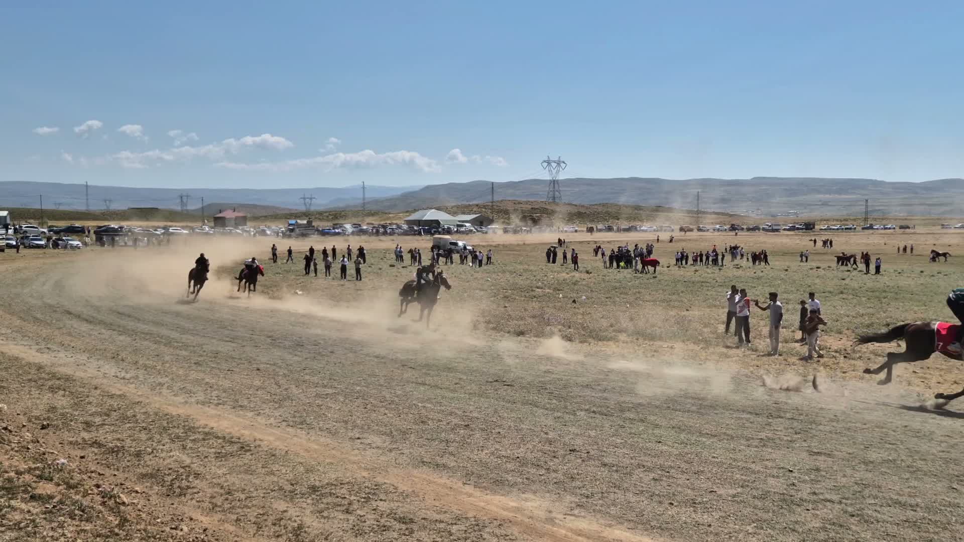 Karlıova Doğa ve Kültür Festivali at yarışlarıyla başladı