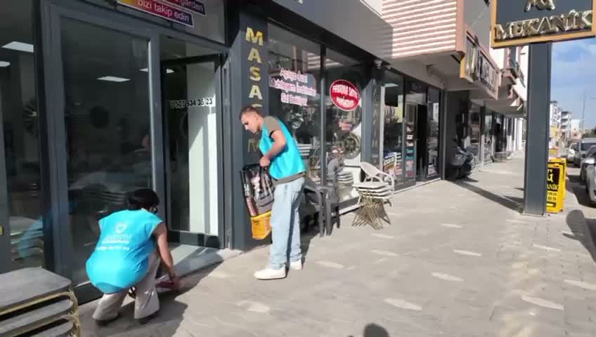 Adıyaman'da sokak hayvanları için kent genelinde beslenme noktaları