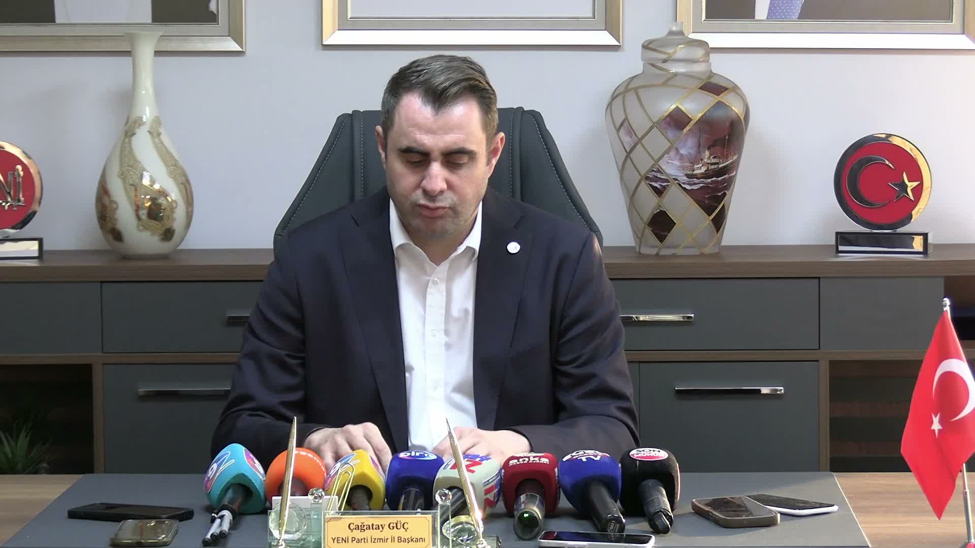 YENİ Parti İzmir İl Başkanı Güç: İzmir’de verilen tepki en büyük tepkilerden biriydi
