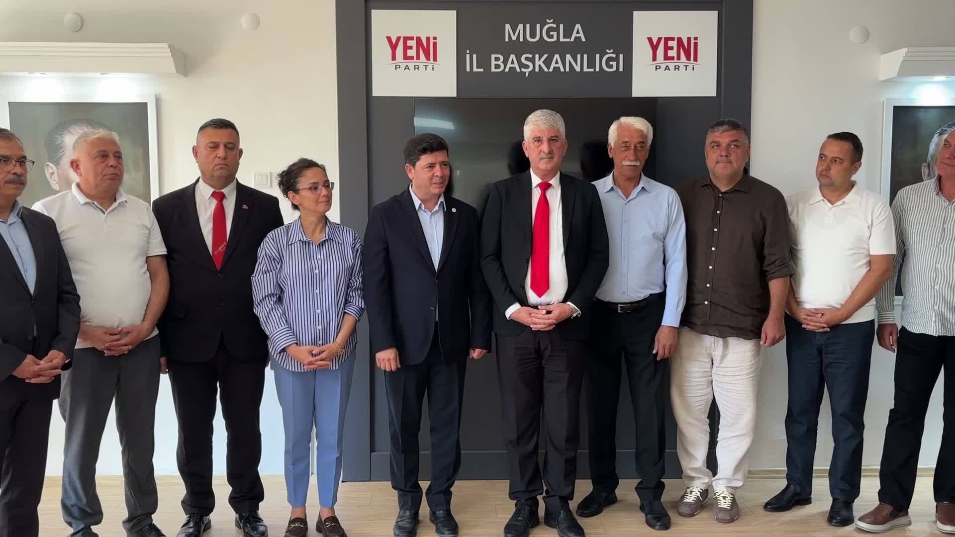 Köyceğiz Belediye Başkanı Erdoğan, YENİ Parti’ye katıldı