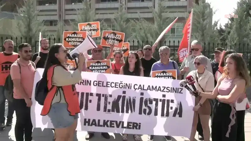 Manisa'da okul önünde silahlı saldırı...Halkevleri: "Bu şiddeti yaratan okulları gericilere, patronlara açan Yusuf Tekin ve saray iktidarıdır"