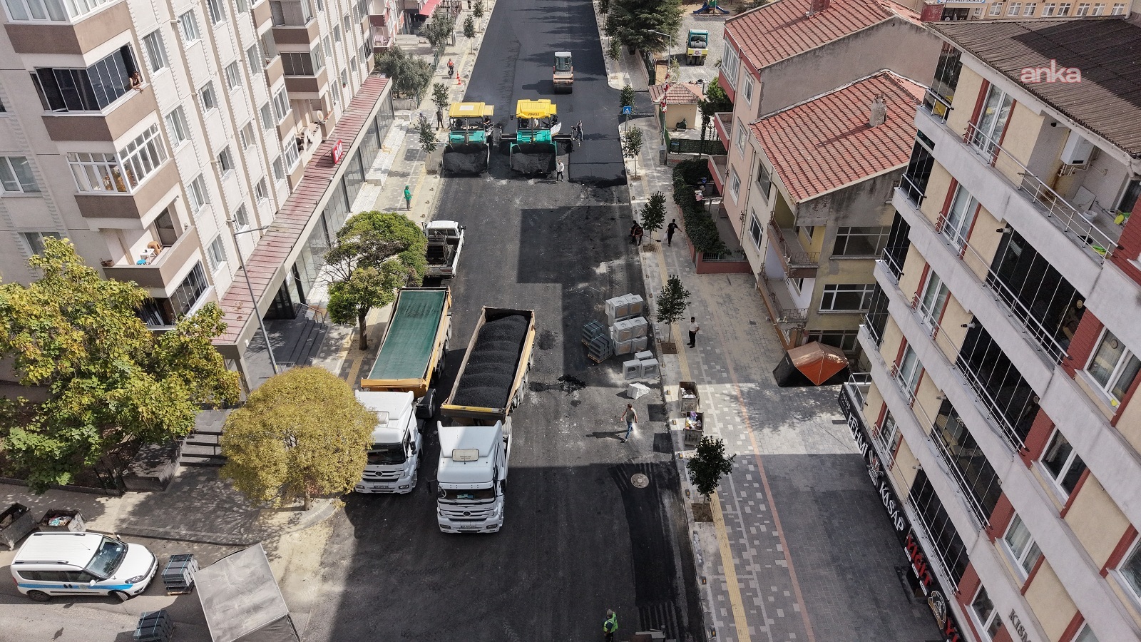 Tekirdağ Büyükşehir Belediyesi'nden Çerkezköy'de kapsamlı yenileme çalışması